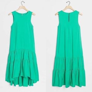 Anthropologie Maeve Marlene Tiered Maxi Dress